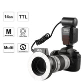 K&F Concept KF150 TTL Marco Ring Flash for Nikon GN14